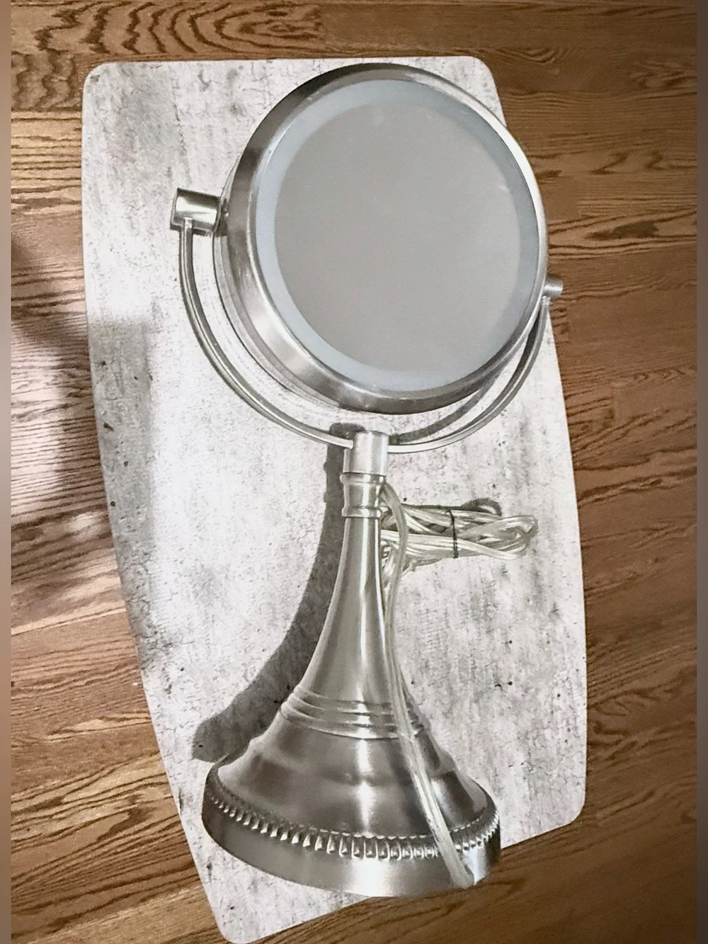 Hwa Feng Lighting Magnifying Make-Up Mirror Double Sided Lighted LH-2521M6 18.5